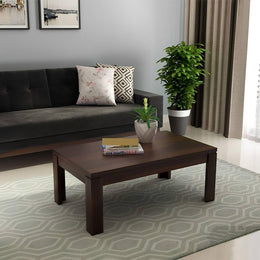 Oryant Sheesham Wood Center Table (Walnut Finish)
