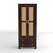 onija Solid Sheesham Wood Wardrobe Cabinet