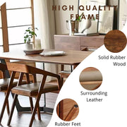 onija  Wood Chair Set of 1 for Living Room