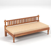 onija Wooden Couch Diwan Sofa Settee for Living Room