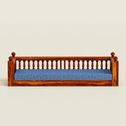 Premium Wooden Swing Sofa with Cushioned Seat