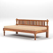 onija Wooden Couch Diwan Sofa Settee for Living Room