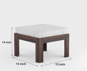 Modern Wooden Coffee Table with Decorative Panel