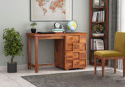 ONIJA Solid Sheesham Wood Reading Writing Study Table