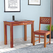 ONIJA Solid Sheesham Wood Study Table