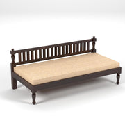 onija Wooden Couch Diwan Sofa Settee for Living Room