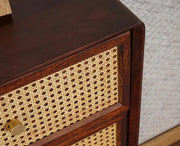 onija Wooden Chest of Drawers with 5 Compartment Storage