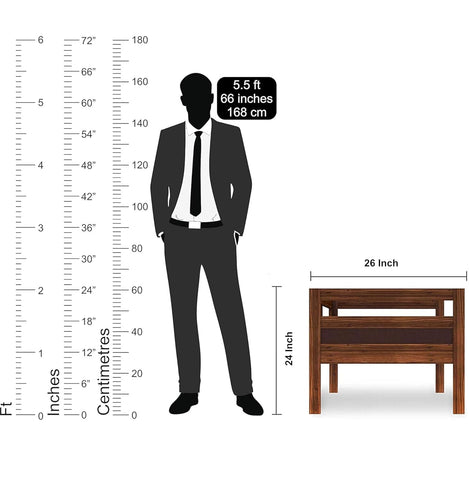 ONIJA Sheesham Wood 3 Seater Sofa Cum Diwan Bed for Living Room Bedroom Furniture Three Seater Sofa Wooden Couch Diwan Sofa Settee for Home, Hall, and Office