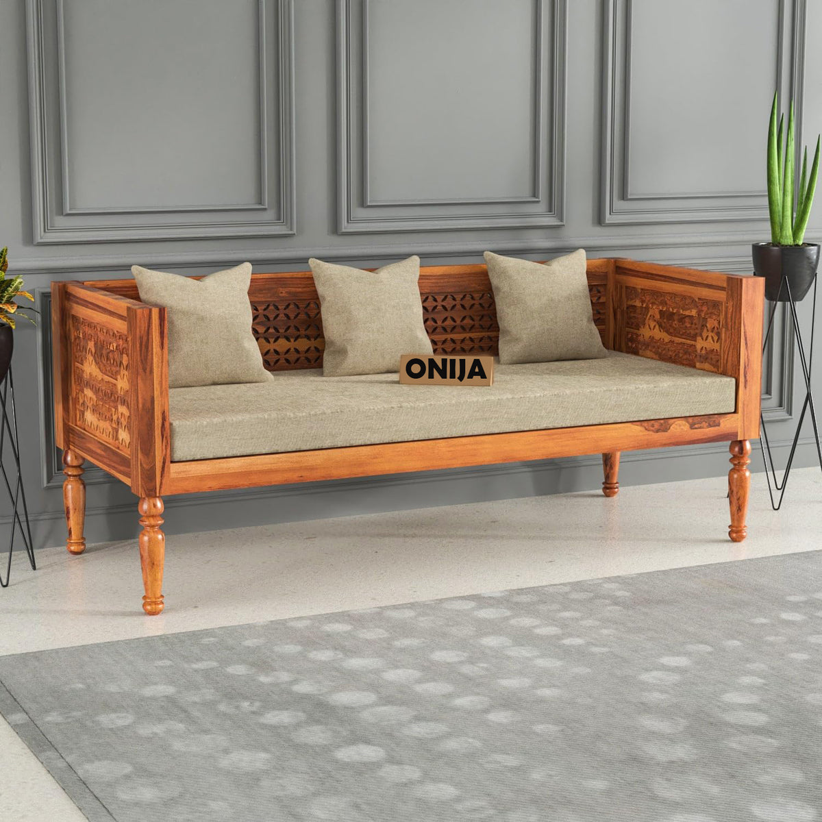 Onija Wooden Angelic Divan Bed