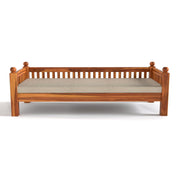 ONIJA Sheesham Wood Sofa 3 Seater Sofa Diwan Bed