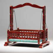 ONIJA Wooden Baby Cradle for Newborn | Wooden Jhula