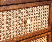 onija Wooden Chest of Drawers with 5 Compartment Storage