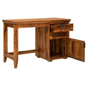 ONIJA Solid Sheesham Wood Study Table with Chair