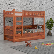 Wooden Bunk Bed for Kids