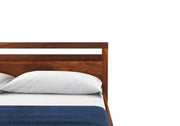 Oraxen Sheesham Wood King Size Bed Without Storage (Honey Finish)