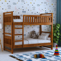 Premium Wooden Bunk Bed for Kids with Ladder