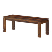 6 Seater Wooden Dining Table Set with Bench