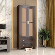 onija Solid Sheesham Wood Wardrobe Cabinet