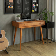 onija  Solid Sheesham Wood Beautiful Designer Study Desk With Drawer