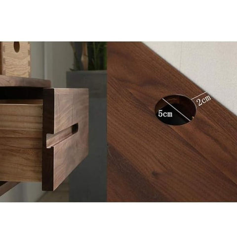 ONIJA Solid Sheesham Wood Entertainment Floating Tv Unit for Living Room | Floating Media Tv Cabinet | Natural Finish