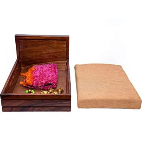 ONIJA  Ladu Gopal Storage Bed, Smallsingle, Rosewood, Polished wood, Brown