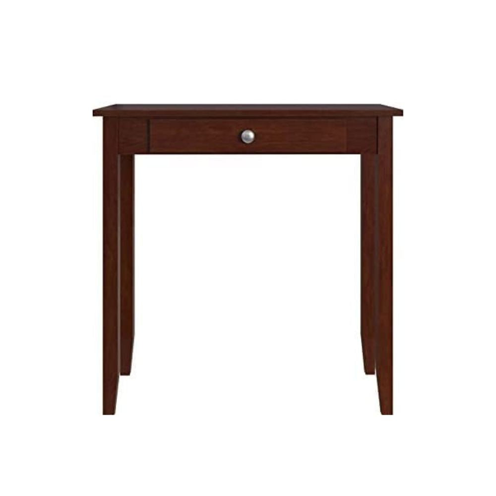 ONIJA  Wooden Console Table for Living Room | Side Entrance Table for Home with 1 Drawer | Sheesham Wood, Coffee ColoUr