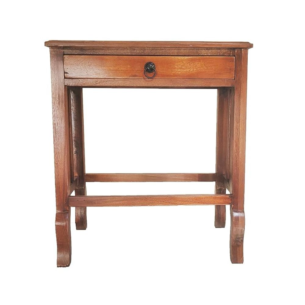 ONIJA  Vintage Style Console Table with Drawer