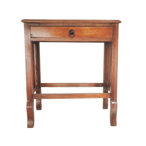 ONIJA  Vintage Style Console Table with Drawer