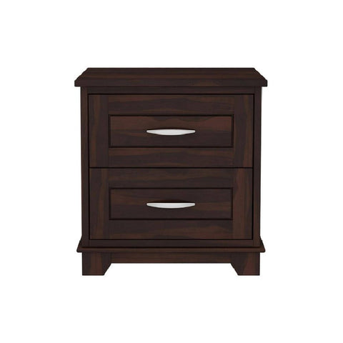 ONIJA Portugal Sheesham ( Rosewood) Solid Wood Bedside Table  (Pre-assembled)