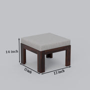 Onija Solid Wood Cane Coffee Table with Hidden Seating