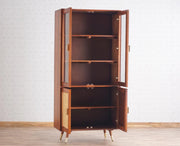 onija Boston Solid Wood Four Door Crockery Unit Kitchen Cabinet
