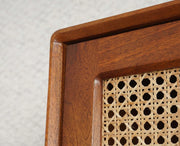 Boston Solid Wood Rattan Cane Wardrobe - Brown Finish Sku: VAP-2165 Ready Stock Add to wishlist  (20)