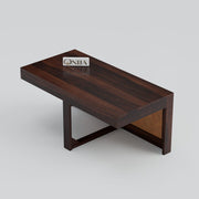 Onija Solid Wood Cane Coffee Table with Hidden Seating