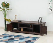 ONIJA Sheesham Wood Two Door TV Cabinet