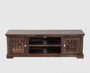ONIJA Sheesham Wood Two Door TV Cabinet