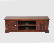 ONIJA Sheesham Wood Two Door TV Cabinet