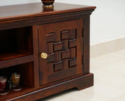 ONIJA Sheesham Wood Two Door TV Cabinet