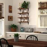 ONIJA  Shelves for Wall Storage, Wood Wall Shelves for Kitchen Organization and Storage, Wall Shelf Set of 4