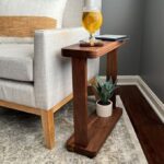 ONIJA Side Table Sofa/Bed Side End Table Coffee Table for Living Room | Sheesham Wood Samll Side Shelf Bedside Table for Bedroom Deco